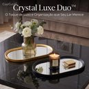 Kit Bandejas Espelhadas Sofisticadas - Crystal Luxe Duo™