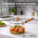 Panela de Vidro -  1,1 Litro - CrystalCook Glass™