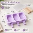Forma de Picolé de Silicone - FrescorMix Silicone™