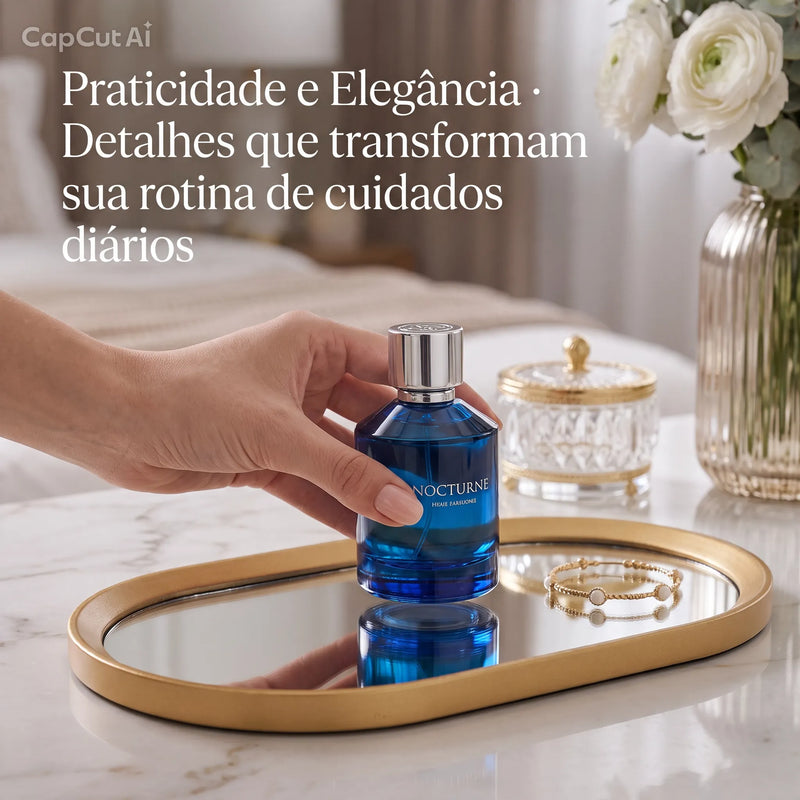 Kit Bandejas Espelhadas Sofisticadas - Crystal Luxe Duo™