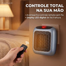 Mini Aquecedor Portátil 110V - HeatPlug Comfort™