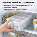 Alimentos Sempre Visíveis e Organizados - Clarity Fresh™