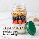 Copo Fitness com Molheira -  FreshGo Salad Cup™