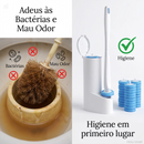 Escova Sanitária com Refil Descartável - PureBrush Clean™