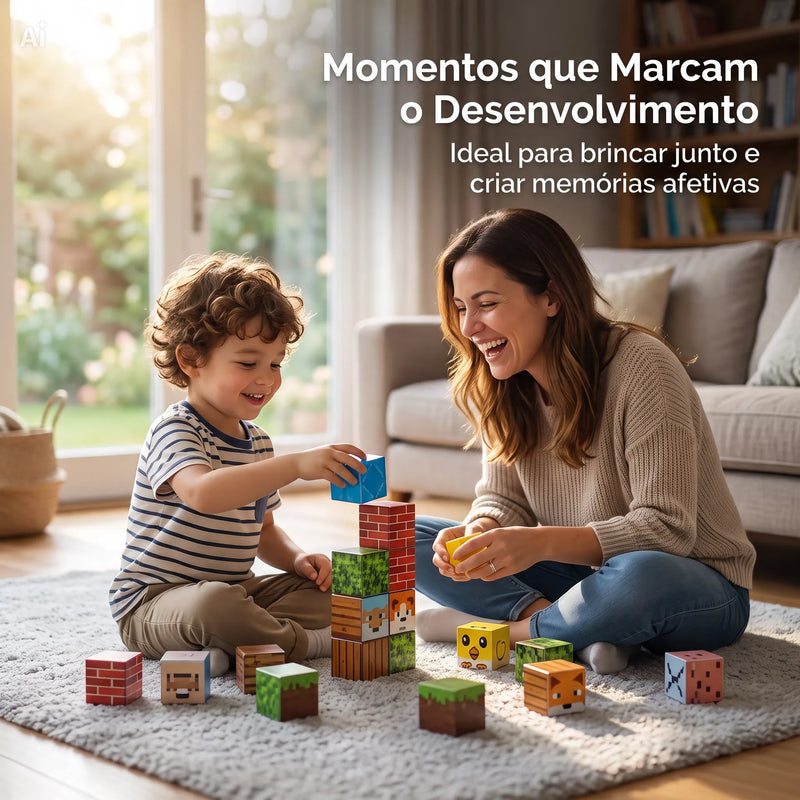 Blocos Para Criar e Construir - MagniBlocks Creative™