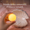 Luz Noturna Decorativa Pérola - NACRE ✧