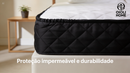 Capa  Impermeável com  Matelasse