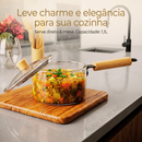 Panela de Vidro -  1,1 Litro - CrystalCook Glass™