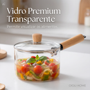Panela de Vidro -  1,1 Litro - CrystalCook Glass™