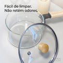 Panela de Vidro -  1,1 Litro - CrystalCook Glass™