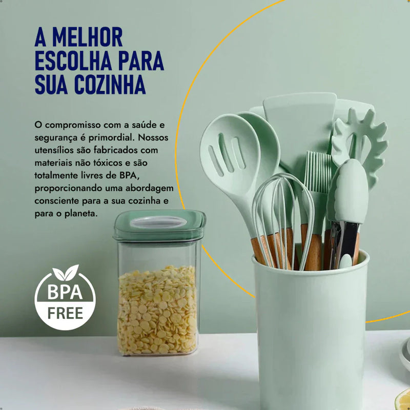 Kit Silicone Para Cozinha - CozinhaBella Smart™