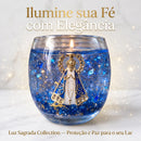 Vela Decorativa com Símbolo Sagrado - Luz Sagrada Collection✧