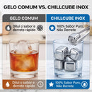 Gelo Reutilizável Premium - ChillCube Premium™