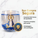 Vela Decorativa com Símbolo Sagrado - Luz Sagrada Collection✧
