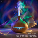 Difusor com Aroma e Buetooth