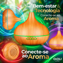 Difusor com Aroma e Buetooth