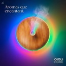 Difusor com Aroma e Buetooth