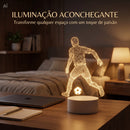 Luminária jogador de futebol - GolLume™