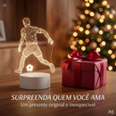 Luminária jogador de futebol - GolLume™