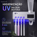 Porta-Escova com Esterilizador UV -  HigiBrush Smart™