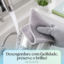 Panos MAGICO  de Aço Inoxidável para Limpeza