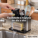 Lava louça e organizador de panela