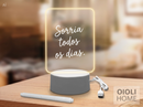 Luminária de led para mensagens especiais