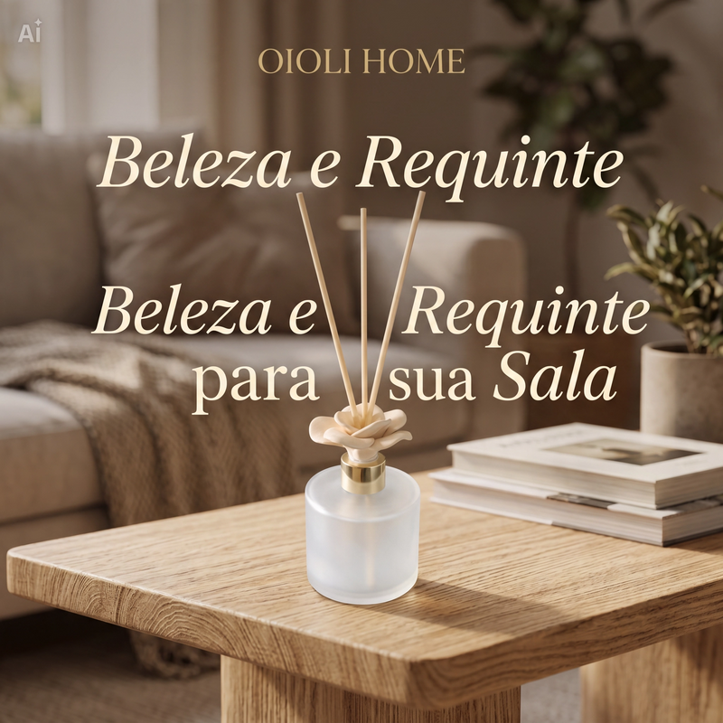 Difusor Aromatizante Rosa Perfumada - RoséLume™