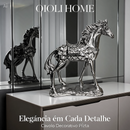 Escultura Moderna em Gesso - Ébano Art Decor™