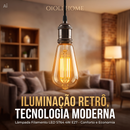 Luz Decorativa Estilo Retrô -LumiVintage Essence™