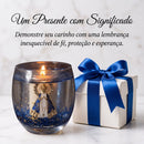 Vela Decorativa com Símbolo Sagrado - Luz Sagrada Collection✧