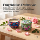 Vela Aromática em Pote - AuraLume Essence™