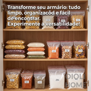 Saco hermético abre e fecha